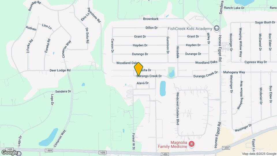 7307 Durango Creek Dr Map and Location Details