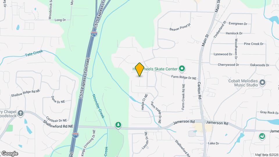 5117 Buckline Ct NW Map and Location Details