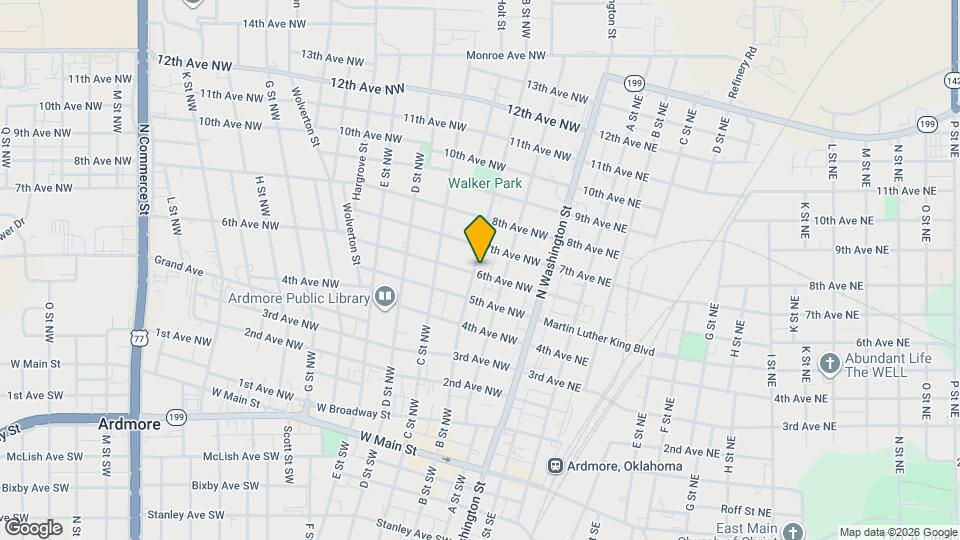 602 B St NW Map and Location Details
