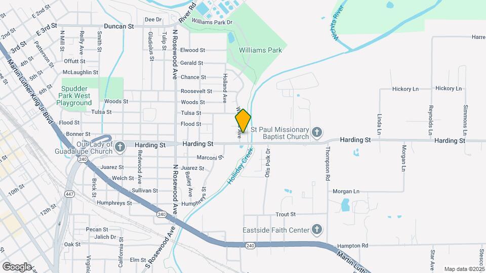 703 Williams Ave Map and Location Details