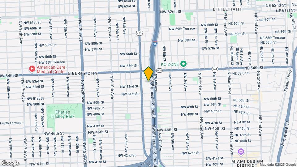 651 NW 52nd St Map and Location Details