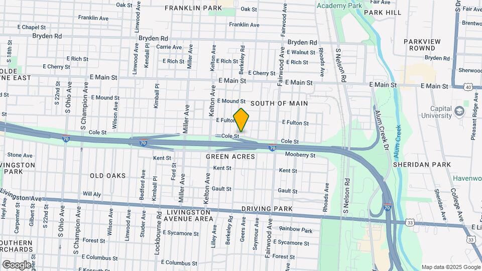 626 Berkeley Rd Map and Location Details