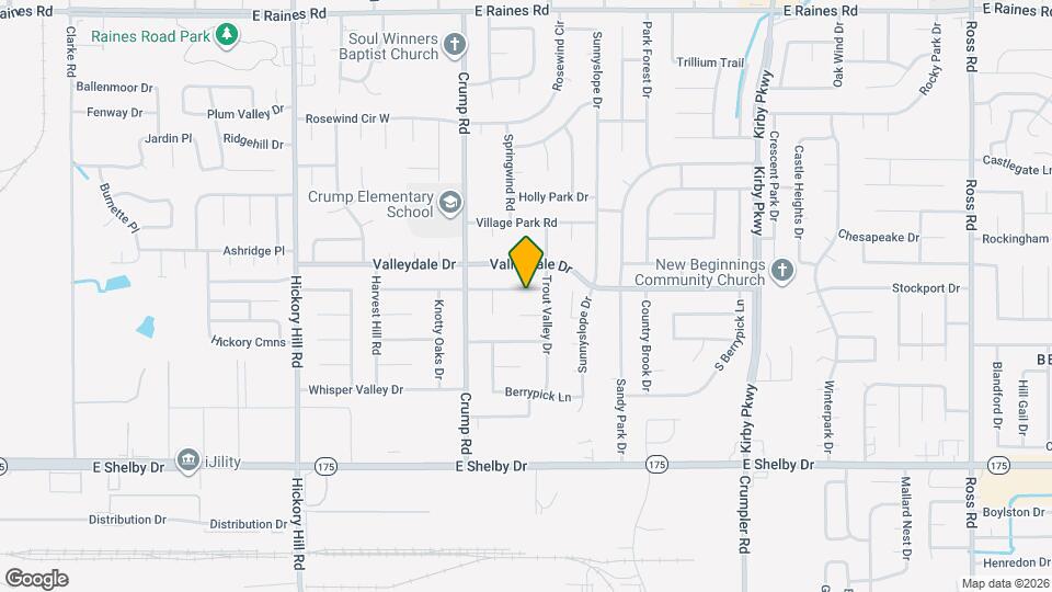 6181 Scarlet Leaf Dr Map and Location Details