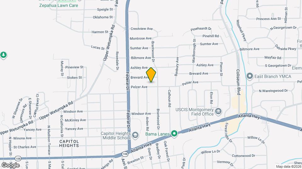 2769 Pelzer Ave Map and Location Details