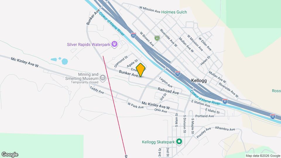 Shoshone Apartments Mapa y Detalles de la Ubicación