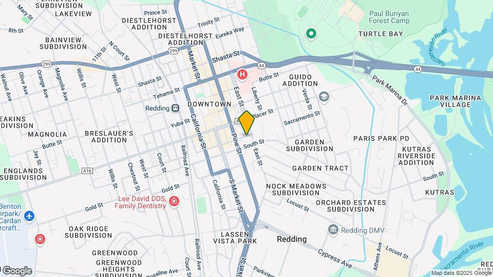 1235 Sacramento St Map and Location Details
