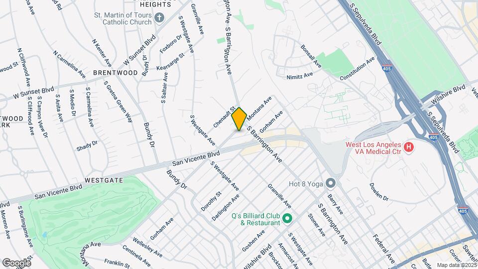 11734 MONTANA Ave Map and Location Details