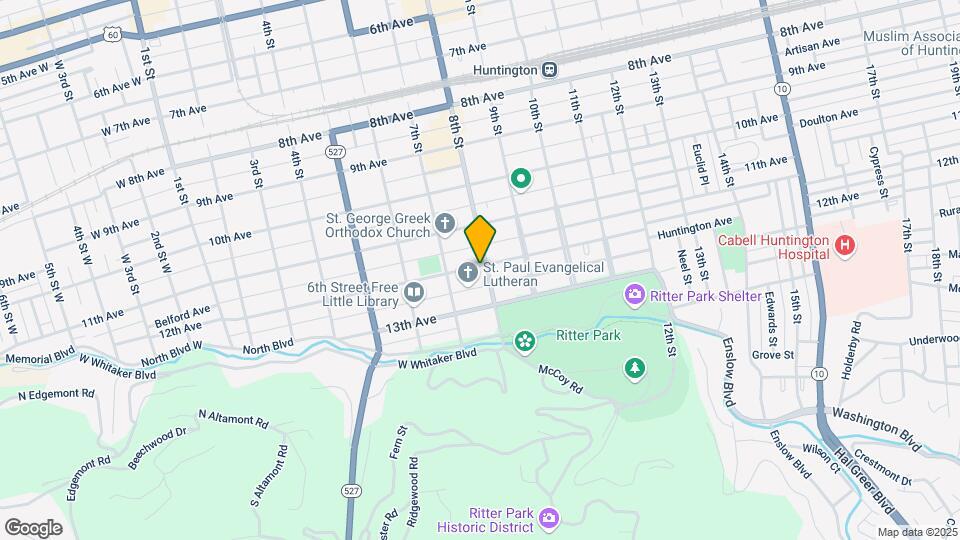 1201 8th St Map and Location Details