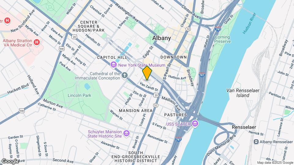 120 Hamilton St Mapa y Detalles de la Ubicación