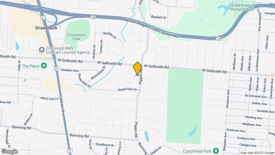 8041 Pippin Rd, Unit E-1 Mapa y Detalles de la Ubicación