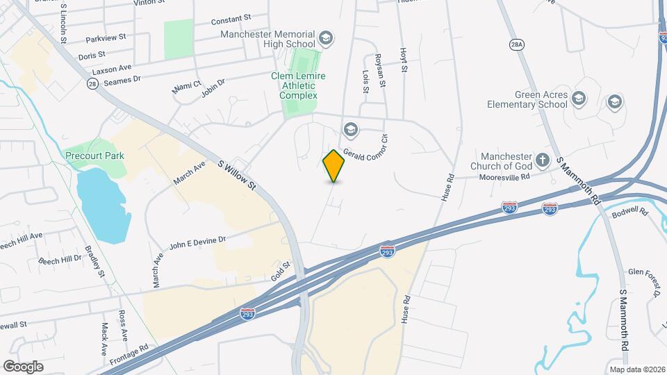 690 S Porter St Map and Location Details