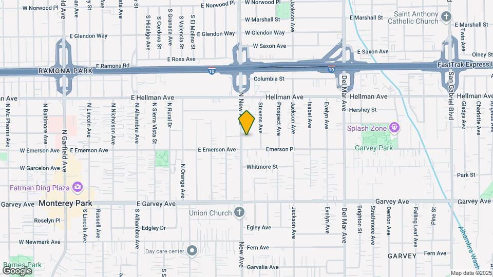 418 N New Ave Mapa y Detalles de la Ubicación