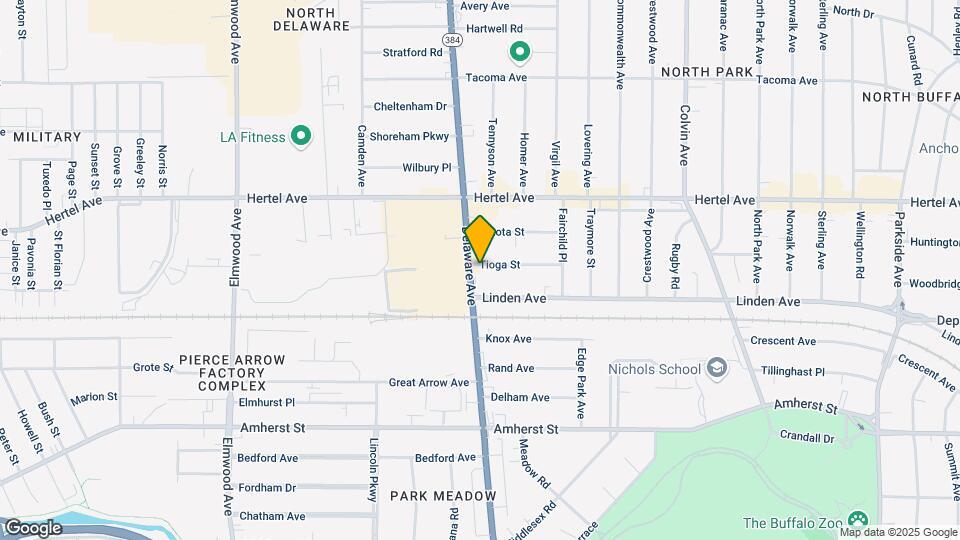 2255 Delaware Ave Map and Location Details