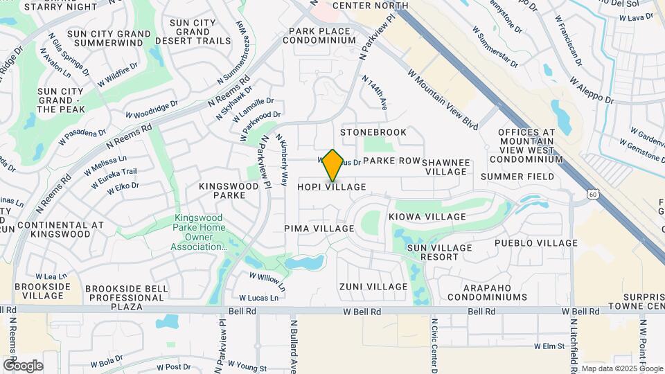 14588 W Bison Path Map and Location Details