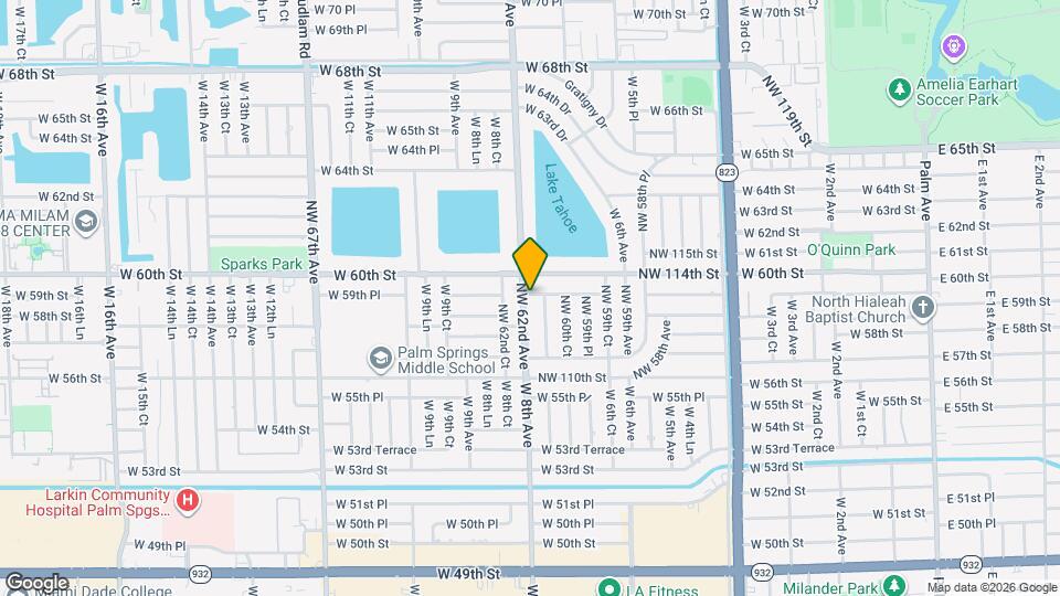 11245 NW 62nd Ave Map and Location Details