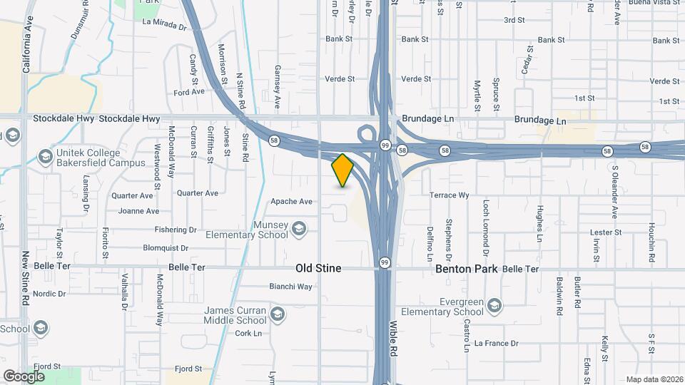 3410 Terrace Wy, Unit B Map and Location Details