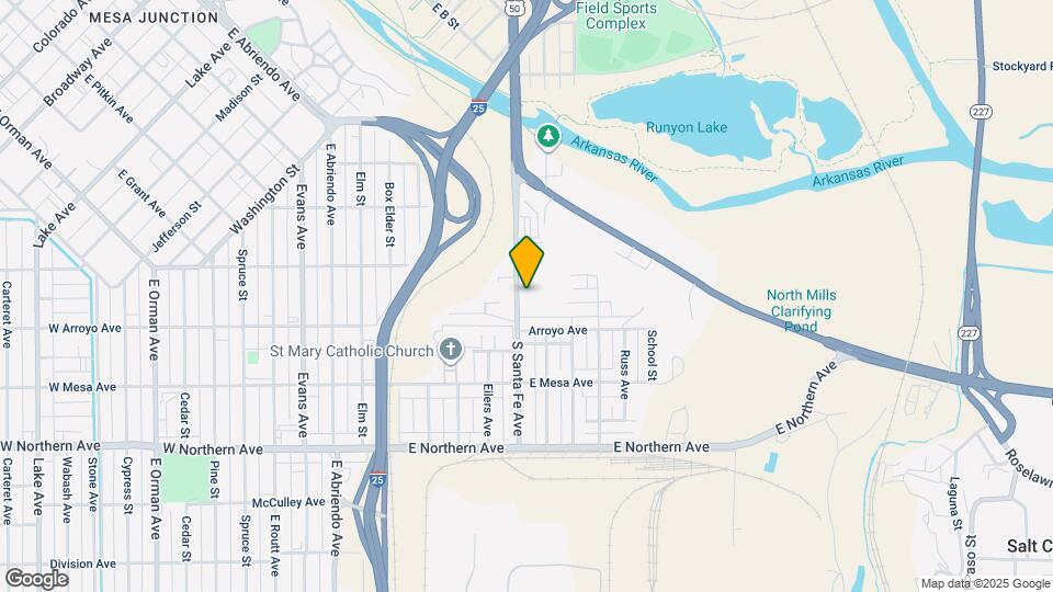 1036 S Santa Fe Ave Map and Location Details