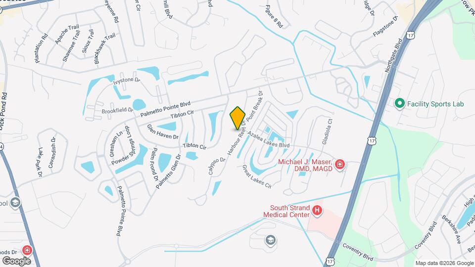 181 Point Break Dr Map and Location Details