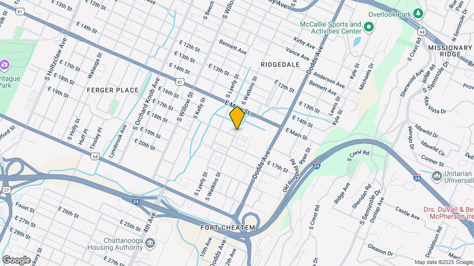 1682 S Watkins St Map and Location Details