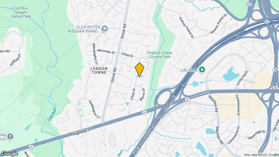 14564 Riverwind Terrace Map and Location Details