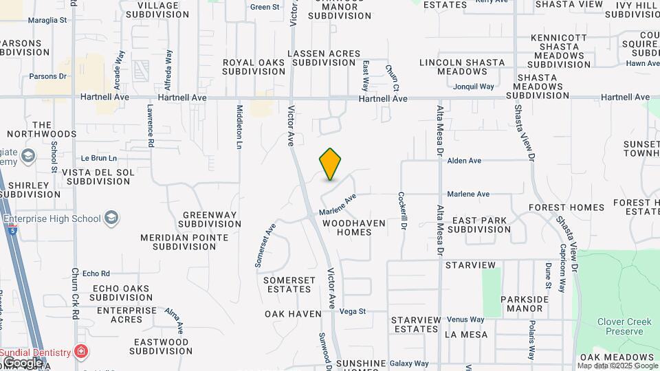 1844 Breckenwood Dr Map and Location Details