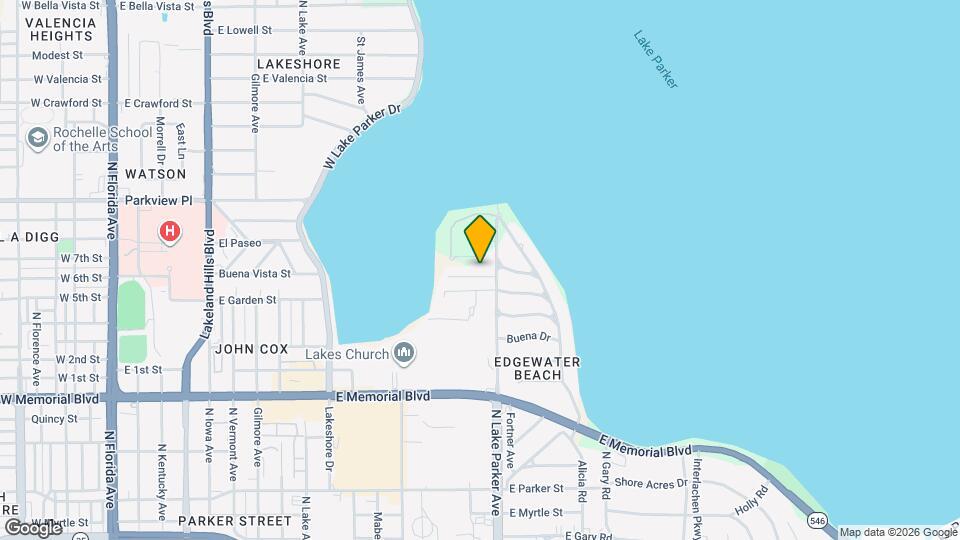 1176 Lake Pl Ct Mapa y Detalles de la Ubicación