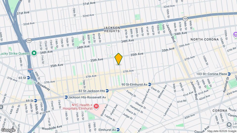 35-50 85th St Map and Location Details