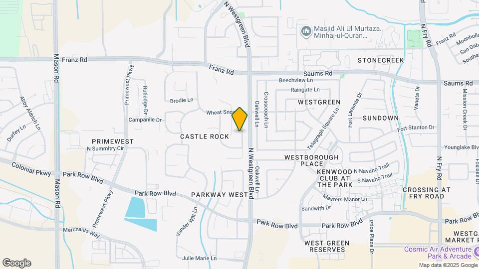 2011 Pinecreek Pass Ln Map and Location Details