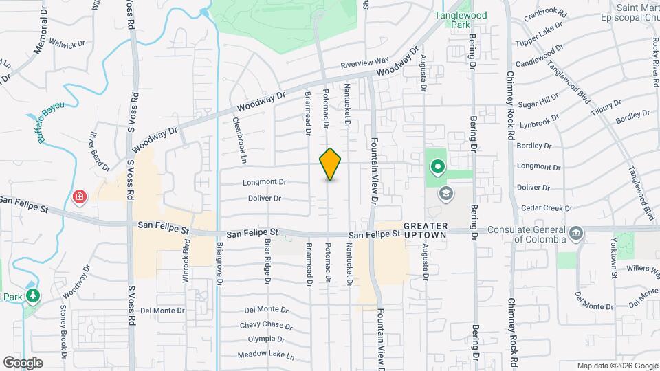 1505 Potomac Dr Map and Location Details