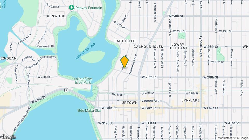 2737 Irving Ave S, Unit 1 Map and Location Details