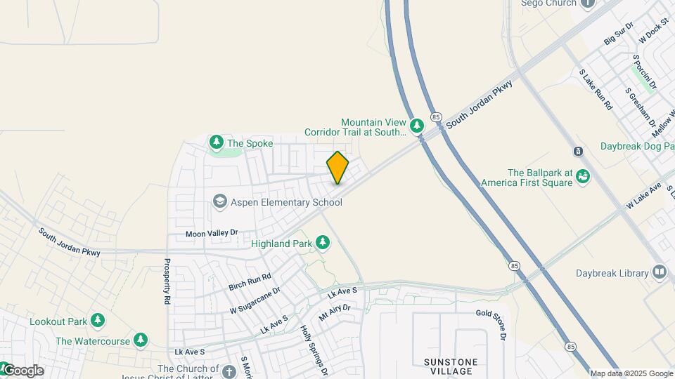 6046 S Jordan Pkwy W Map and Location Details