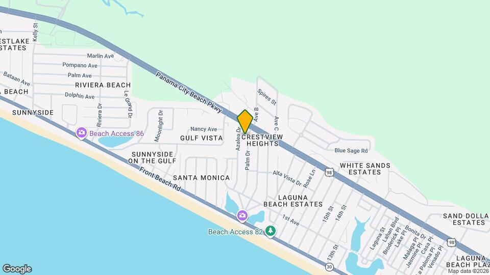 351 Palm Dr Map and Location Details