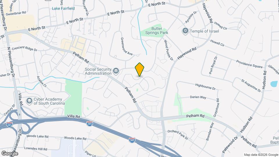 1318 Loch Lomand Dr Map and Location Details