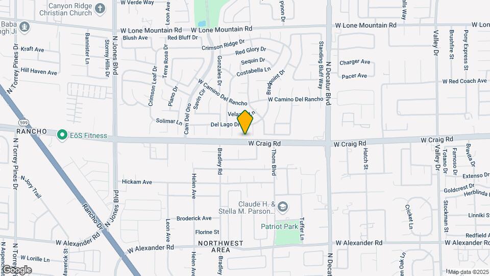 4400 Sandhorse Ct Map and Location Details