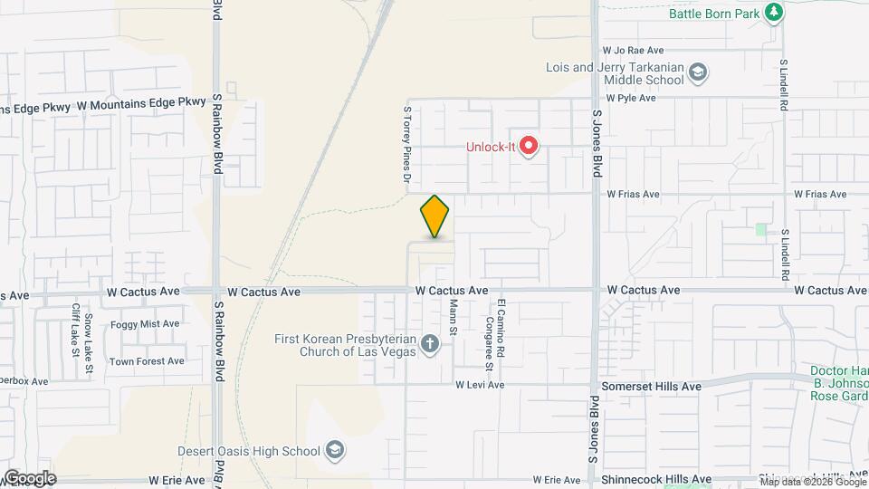 6441 Aspen Mountain Ave Mapa y Detalles de la Ubicación