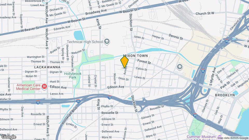 312 Acosta St Map and Location Details