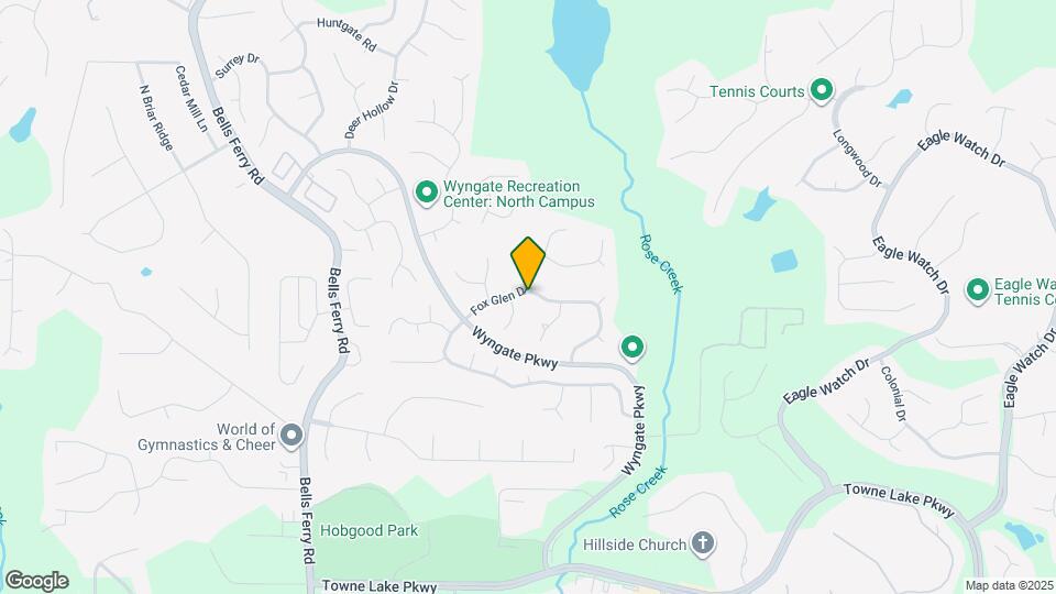 3987 Fox Glen Dr Mapa y Detalles de la Ubicación