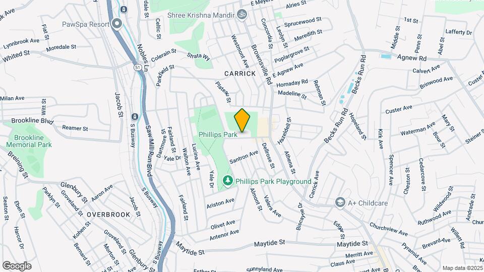 132 Parkfield St Map and Location Details