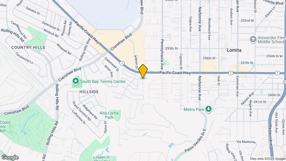 25826 Hillworth Ave Mapa y Detalles de la Ubicación
