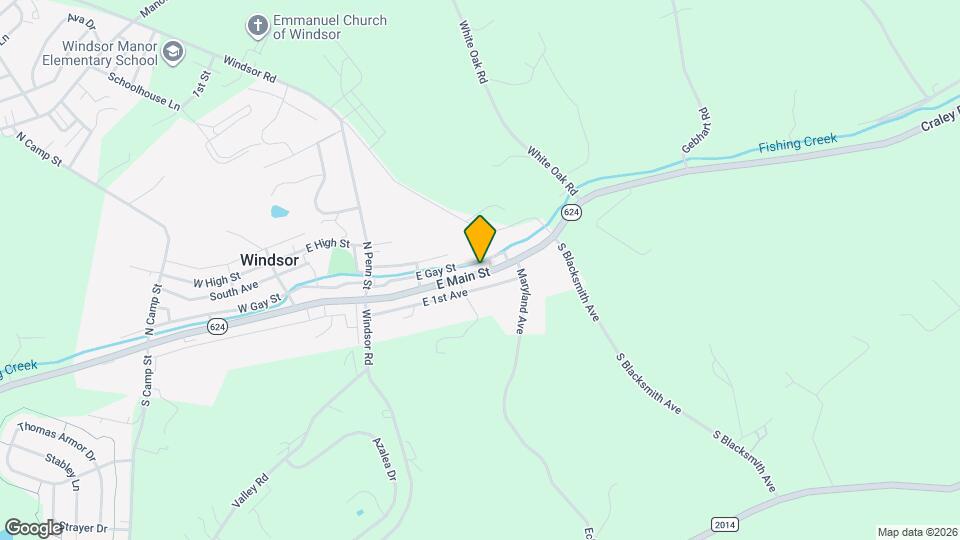 88 E Main St Map and Location Details