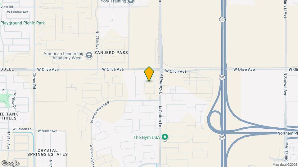 17151 W Townley Ave Map and Location Details