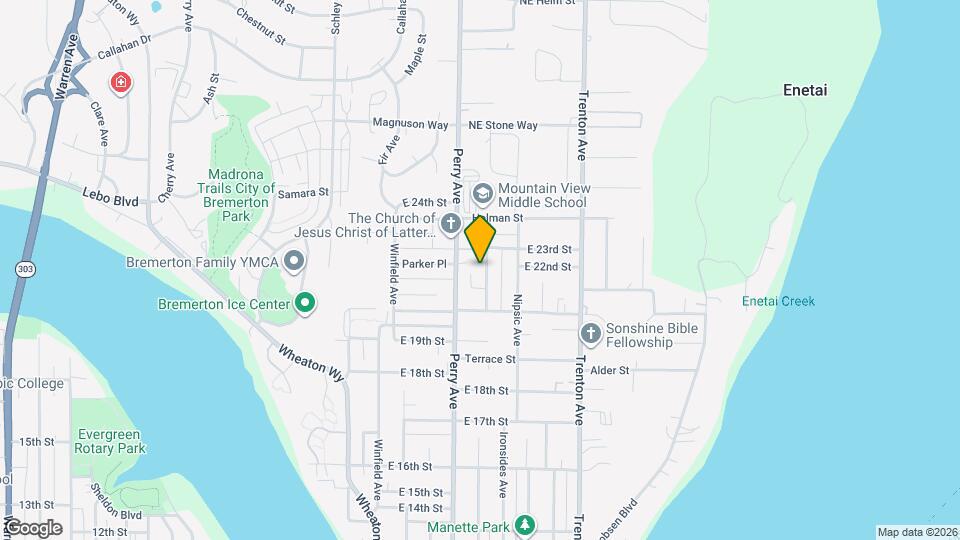 2113 Brashem Ave Map and Location Details