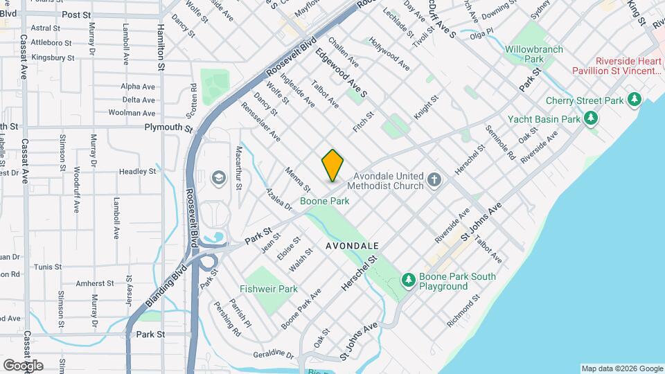 1445 Rensselaer Ave Map and Location Details