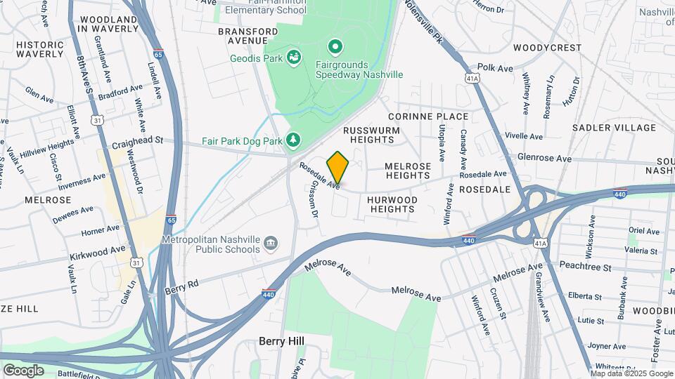 553 Rosedale Ave-Unit -Unit 102 Map and Location Details
