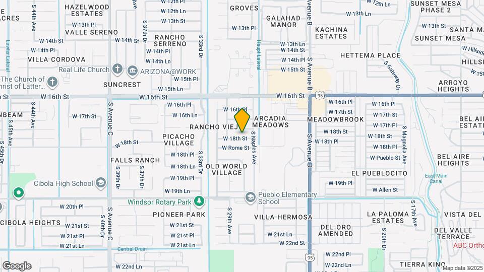 3052 W 18th St Map and Location Details