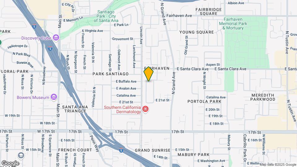 2221 N Eastwood Ave Map and Location Details