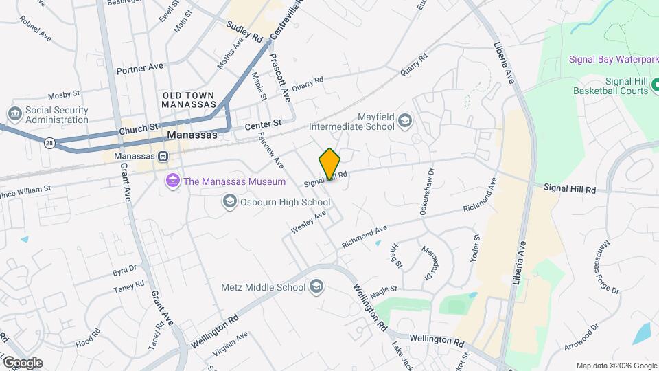 8753 Signal Hill Rd Map and Location Details