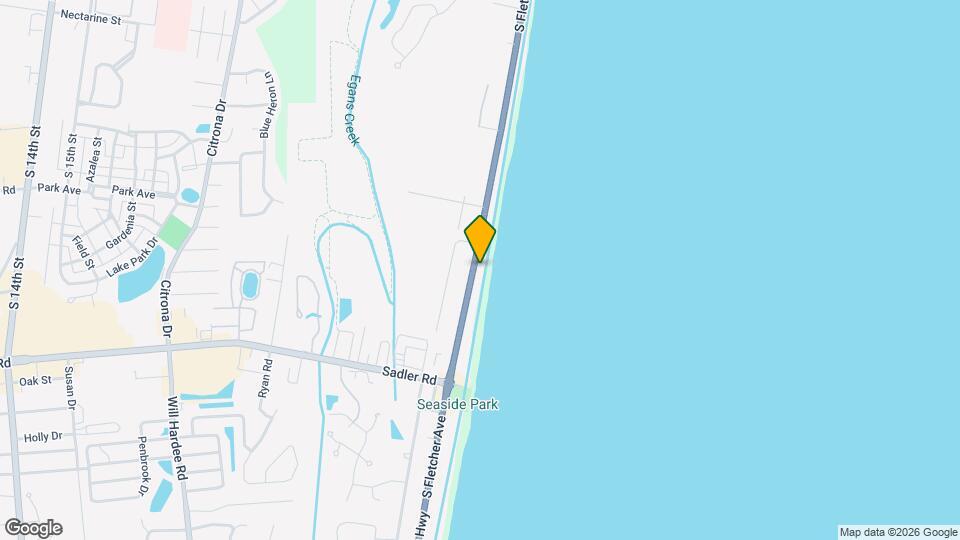 1718 S Fletcher Ave Map and Location Details