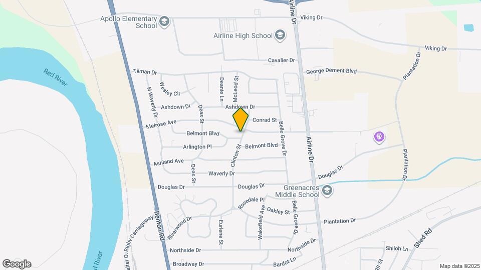 2425 Belmont Blvd Map and Location Details