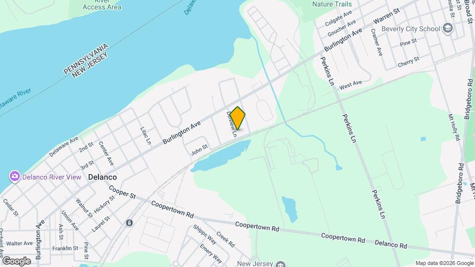 418 Delview Ln Map and Location Details